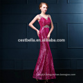 Magnifique Beaded Mermaid longue robe de soirée multicolore Guangzhou